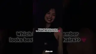 which bp member looks best in straight hair? #blackpink #kpop #typagirl #bornpink #music #explore