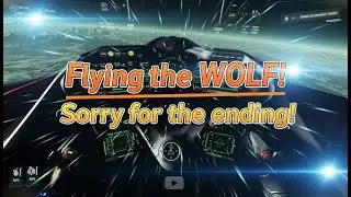 Star Citizen: Low altitude flight in the WOLF!