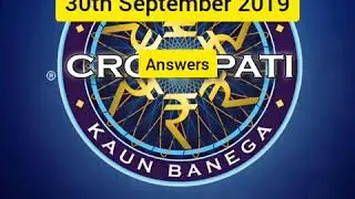 || #30 Sept 2019 || || #KBC INSURANCE DEKHO DAILY QUIZ ANSWERS TODAY ||  || #KBC|| || #30/09/2019||