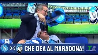 GOL DI NAPOLI ATALANTA 0-3: GRANDE VITTORIA DELLA DEA AL MARADONA!
