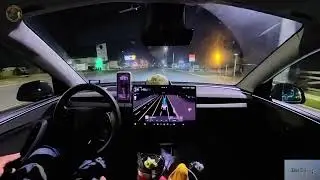 Tesla FSD, часть 6 (заключительная): 767 миль, 0,5 мили в ручном режиме, ночная езда, встречи с о...