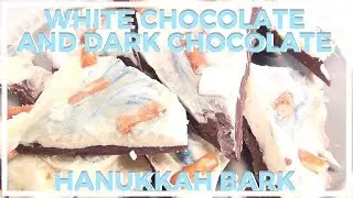 Ханукальная корка из белого и темного шоколада &hearts; 8 идей для Хануки своими руками