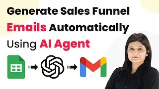 How to Generate Sales Funnel Emails Automatically Using AI Agent