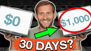 👀 SNEAK PEAK:  Building A NEW Affiliate Marketing Biz to $1,000/Month