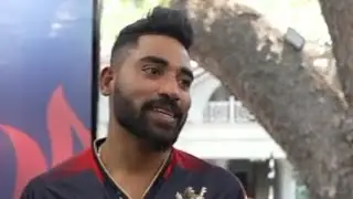 BTS interview with Mohammed Siraj | RCB Bold Diaries
