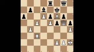 Chess Strategy  -Using the space advantage to create another weakness (Pawn Play)