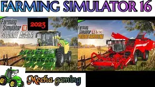 FS 16 Harvest Season: Potatoes and Corn Ready to Go!farming simulator 16! farming simulator