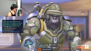 overwatch gaming and snacks