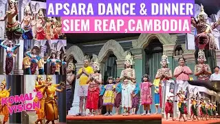 Apsara Dance Traditional Khmer Dance from Siem Reap Cambodia | Apsara Dance with Dinner Cambodia