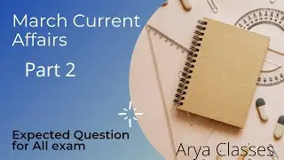 Current affairs 2021 march | in hindi | Important monthly current affairs   part 2