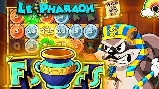 DOUBLE CLOVER ON A GOLD TURNS INTO COMPLETE DISASTER!! (LE PHARAOH)