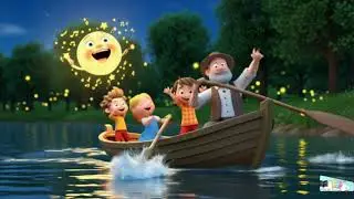 Row Row Row Your Boat &ndash; A Magical Bedtime River Adventure! @watchpebblepop
