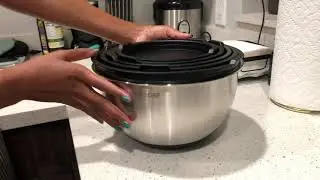Amazoncom Priority Chef Premium Stainless Steel Mixing Bowls With Airtight Lids   Thick Metal Nestin
