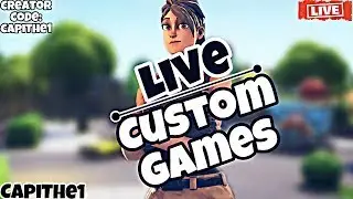 ⭕CUSTOM GAMES Live Stream Fortnite Deutsch / Abozocken Fortnite mit Capithe1