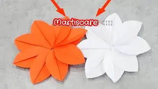 Martisor frumos,simplu si mare din hirtie!