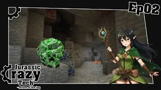 Minecraft Ita Jurassic Crazy Tech 2 Ep02 - Mostri Strani Nel Sottosuolo