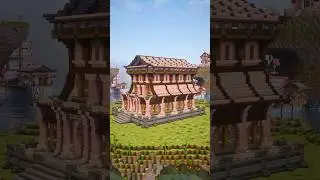 ⚔️ Minecraft Cherry Blossom Armory Build⚔️