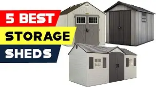 Top 5 Best Outdoor Storage Sheds Reviews of 2024