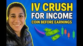 Selling a COIN Put Before Earnings: How I Captured High Premium from IV (Step-by-Step)