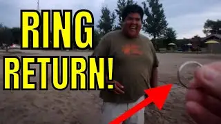 Lost Ring Found! | Metal Detecting Ring Return