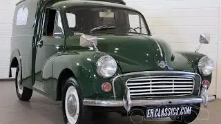 Morris Minor Van 1968 British Green new paint great promotion car - VIDEO - www.ERclassics.com