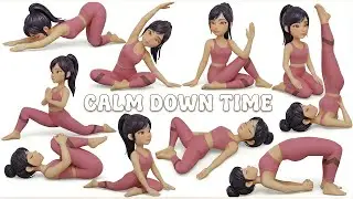 Yoga to Unwind After a Long Day for Kids 🌙 | Calm Down, Relax & Let Go of Stress | Yoga and Hoga
