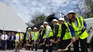 Groundbreaking for NRV Amtrak Station