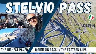 Stelvio Pass &rarr; Bormio: The complete route by Motorcycle - (360 Cam View)