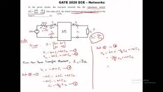 GATE 2020 ECE solution | Questions on Networks