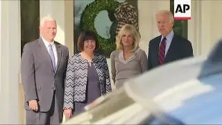 VP-Elect Pence Meets with Joe Biden