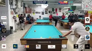 Jafet SANZ vs Gabriel S. OJITOS | Copa Ramón Sandoval VI Aniv. | Billar A Tres Bandas