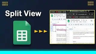 How to Split Screen View in Google Sheets