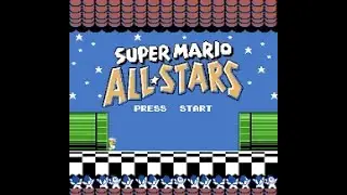 Super Mario All stars NES GAMEPLAY - Corruptions