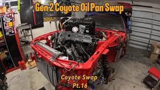 Установка масляного поддона двигателя Coyote второго поколения на автомобиль третьего поколения |...