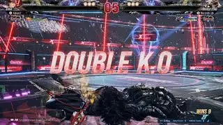 TEKKEN8_ This match with Armor King was so Intense that it ended up as a Draw!😱