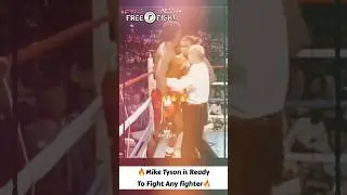 Майк Тайсон готов сразиться с любым бойцом #ufc #mma #boxing