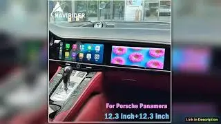 Carplay For Porsche Panamera 970 Upgraded Interactive Dual Screen 123 Inch 123 Inch Android