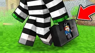 POLICE JJ Became TINY and Troll CRIMINAL Mikey in Minecraft (Maizen)