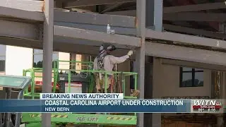 Coastal Carolina Airport well into improvement project