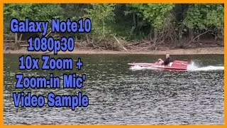 Samsung Galaxy Note10 - 1080p30 @ 10x Zoom + Zoom-in Mic' Video Sample