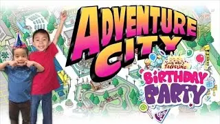 Adventure City Birthday Party  Look Who's Traveling