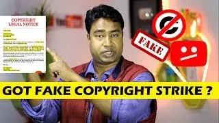 Copyright Video Take down Legal Notice के fake Strikes से Youtube Channel कैसे बचाये