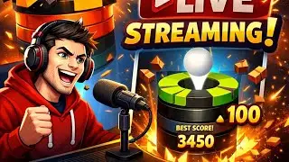 STACK BALL GAME LIVE STREAM #live #shortfeed