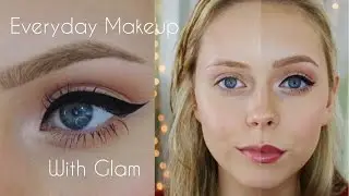Simple Everyday Makeup With Glam | Cosmobyhaley