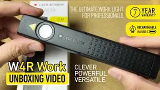 The Ledlenser W4R Work Unboxing Video - reliable worklight for everyday workshop use Malaysia