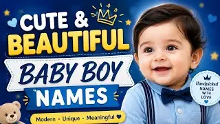 CUTE AND BEAUTIFUL BABY BOY NAMES FOR YOUR LITTLE ONE'S 😘🥰❤️