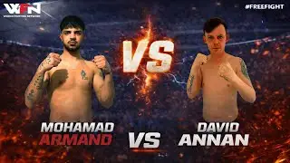 Mohamad Ardmand vs Annan | First-Round Knockout Victory | WFN Fight Night 2