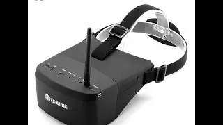 Eachine EV800 5 Inches 800x480 FPV Goggles 5.8G 40CH unboxing and review (from banggood.com)
