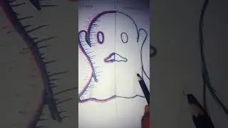 glitch vs normal which one do you like comment it #drawingchannel #subscribeand like
