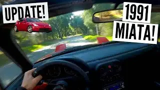 Miata FLAT OUT Canyon Run! | 350z Update!
